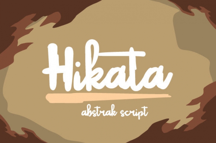 Hikata font preview