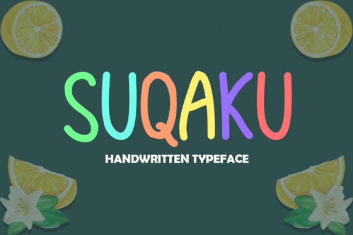 Suqaku font preview