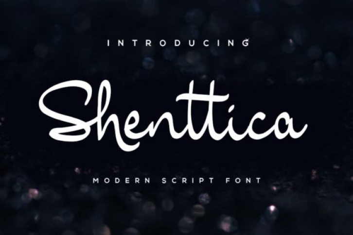 Shenttica font preview