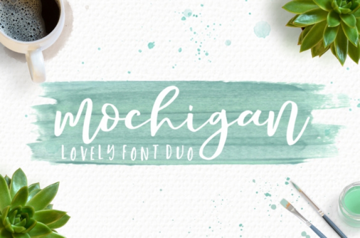Mochigan font preview