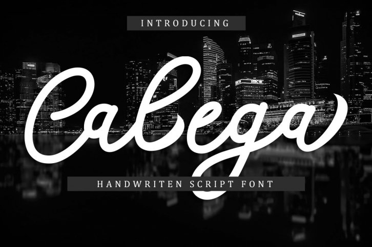 Calega font preview