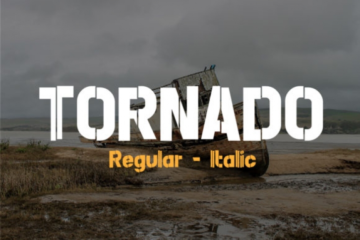 Tornado font preview