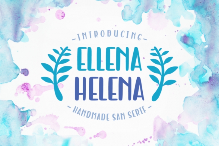 Ellena Helena font preview