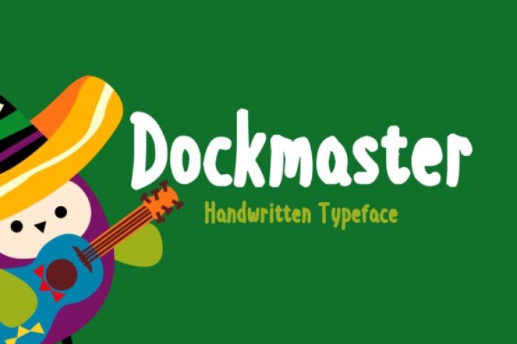 Dockmaster font preview