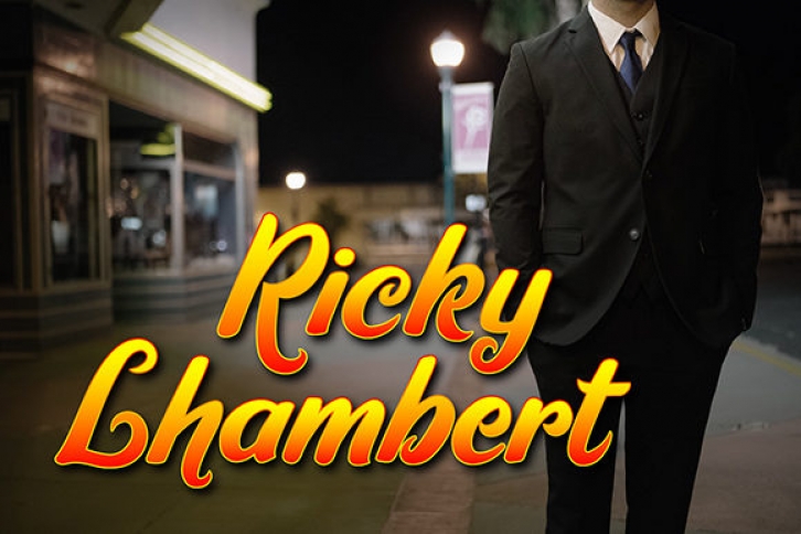 Ricky Lhambert font preview