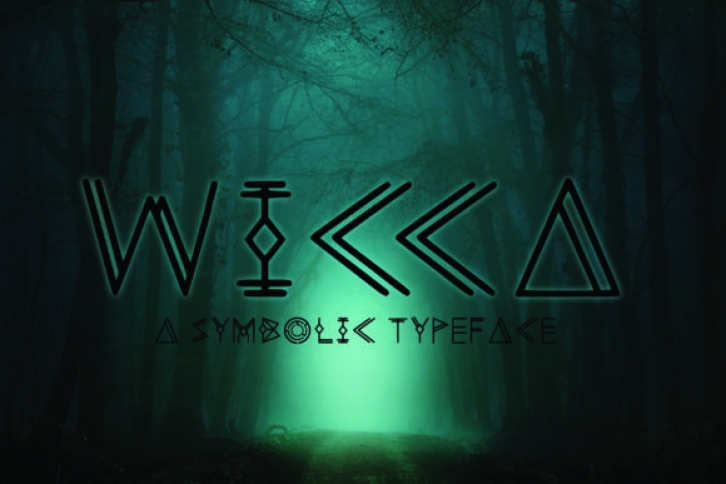 Wicca font preview