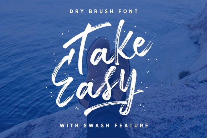 Take Easy font preview