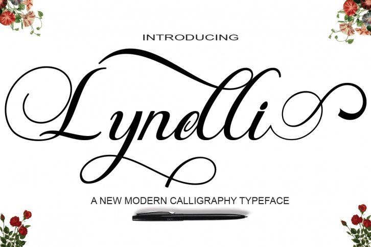Lynelli font preview