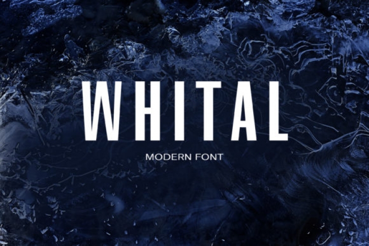 Whital font preview