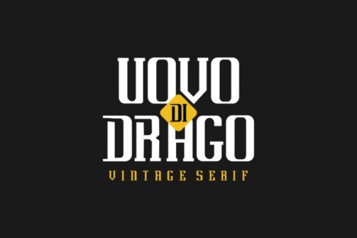 Uovo Di Drago font preview