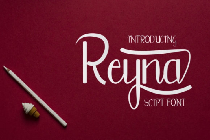Reyna font preview