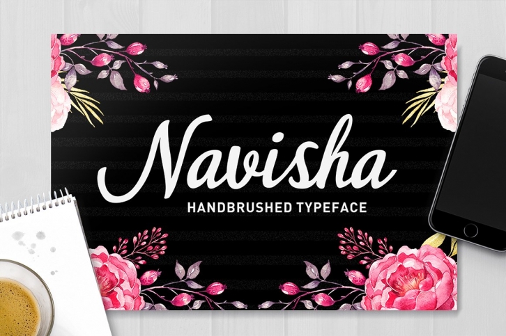 Navisha Script font preview