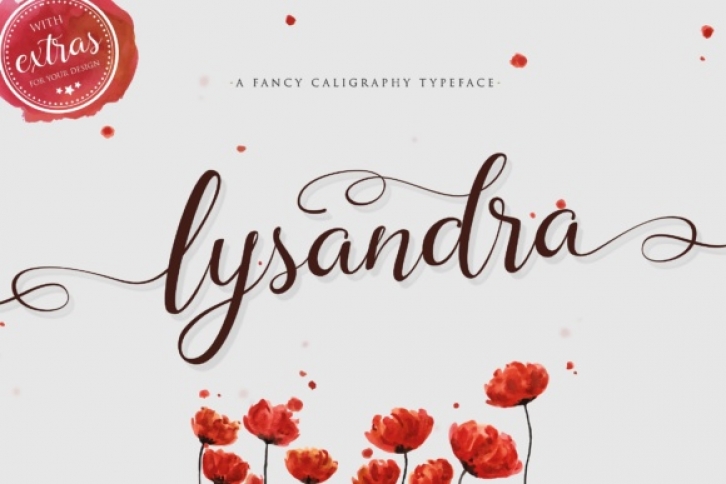 Lysandra font preview