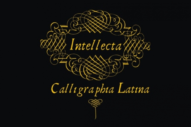Calligraphia Latina font preview