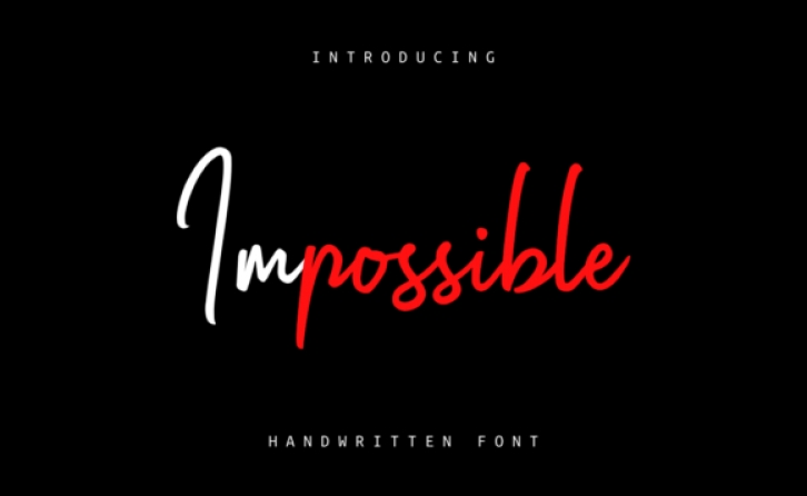 Impossible font preview