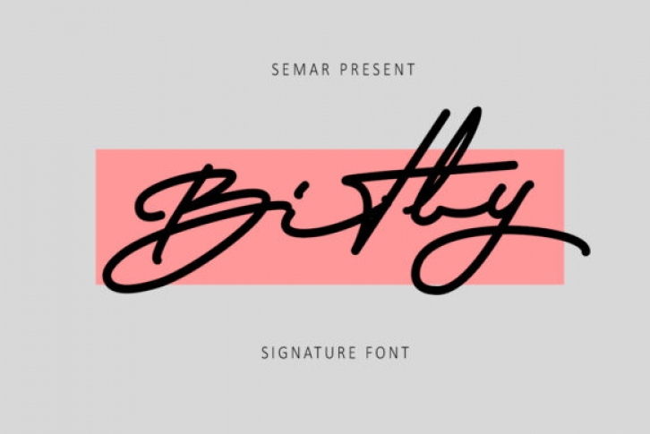 Bitly font preview
