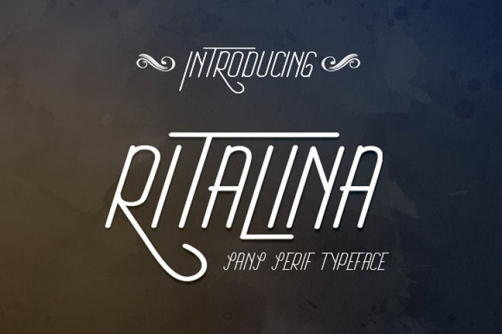 Ritalina Sans font preview