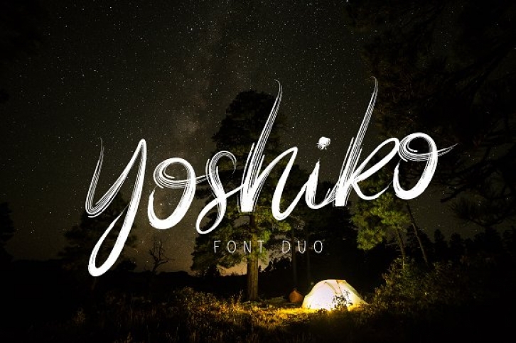 Yoshiko Font Duo font preview