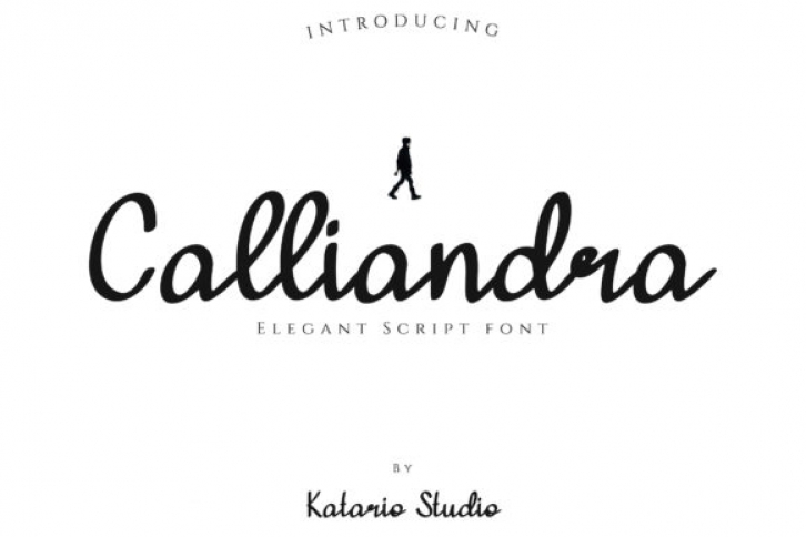 Calliandra font preview