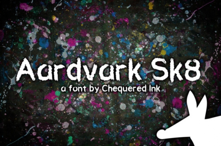 Aardvark Sk8 font preview