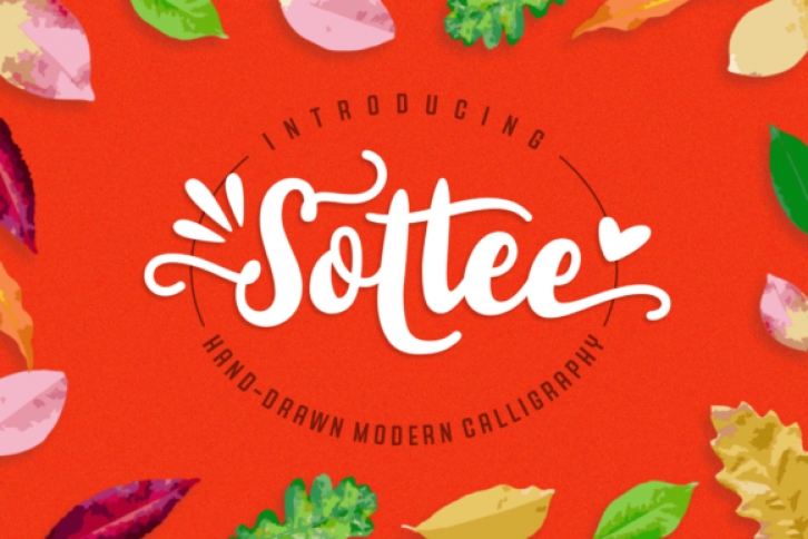 Sottee font preview