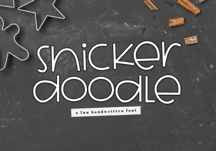 Snickerdoodle font preview