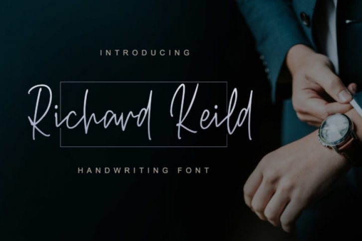 Richard Keild font preview