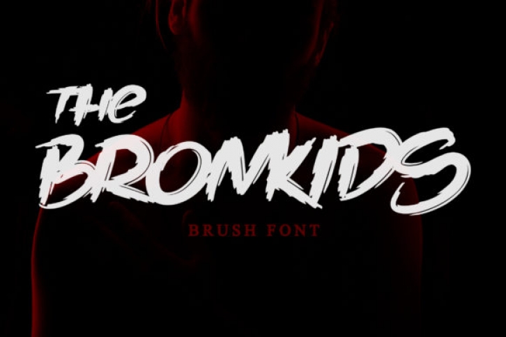 The Bronkids font preview