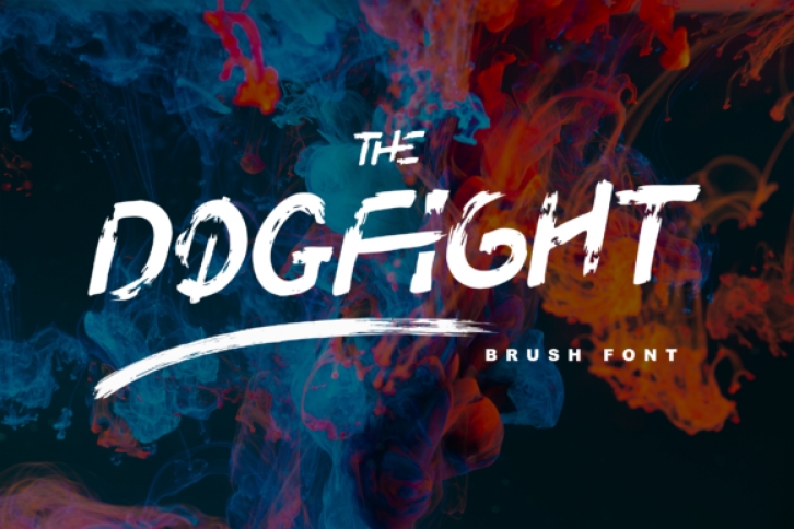 Dogfight font preview