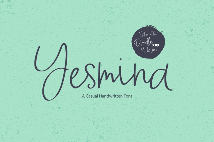 Yesmina font preview