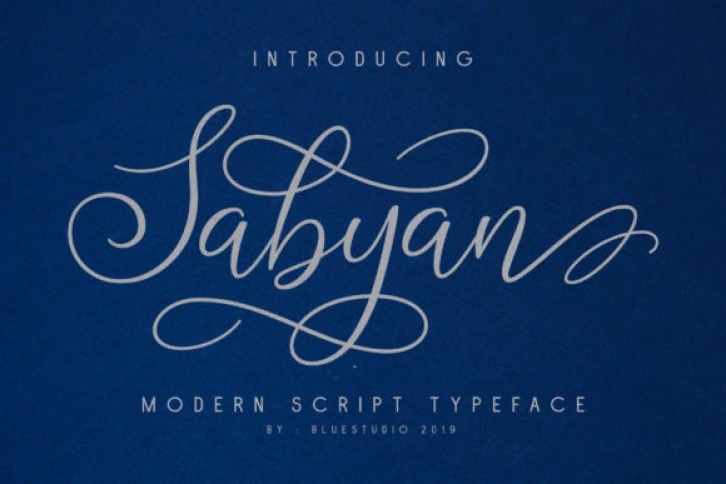 Sabyan font preview
