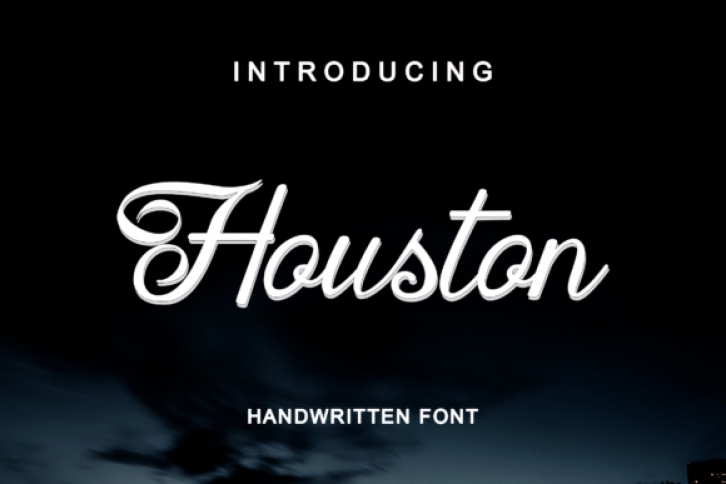 Houston font preview