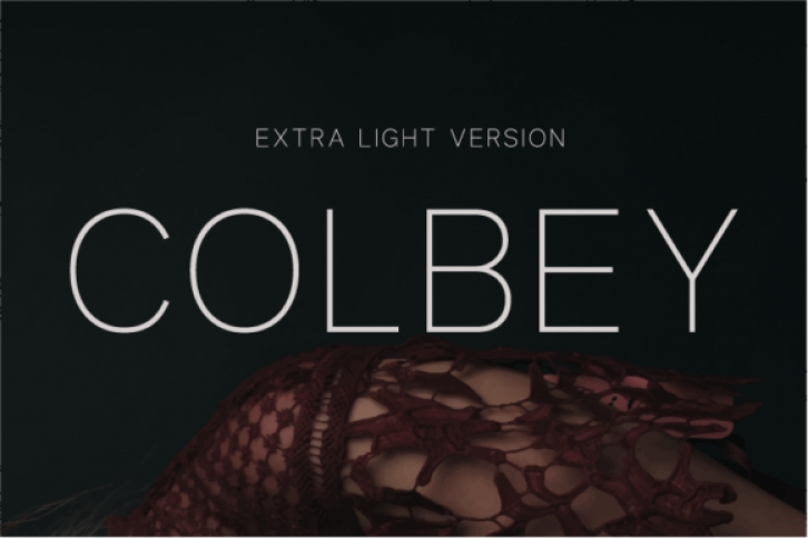 Colbey Extra Light font preview