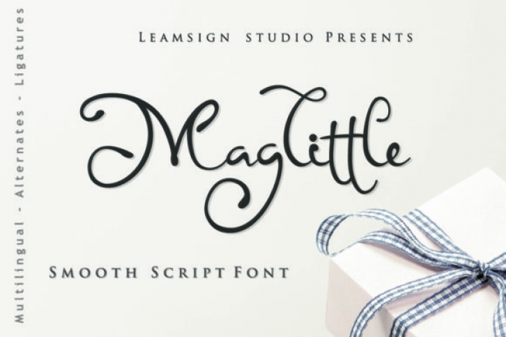 Maglittle font preview