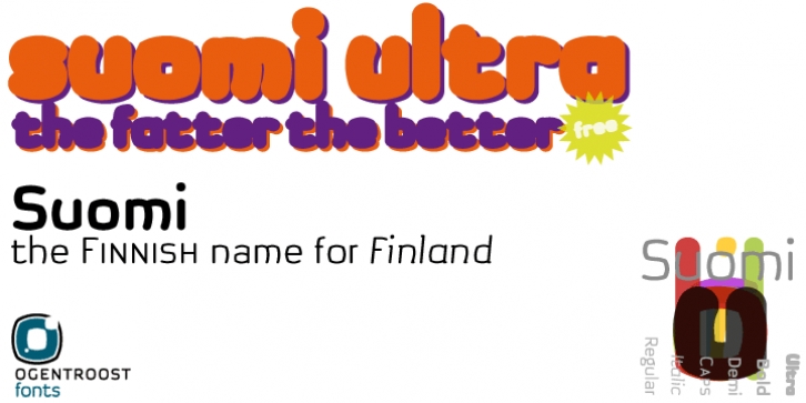 Suomi font preview