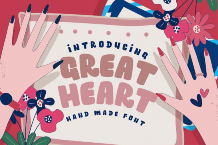 Great Heart font preview