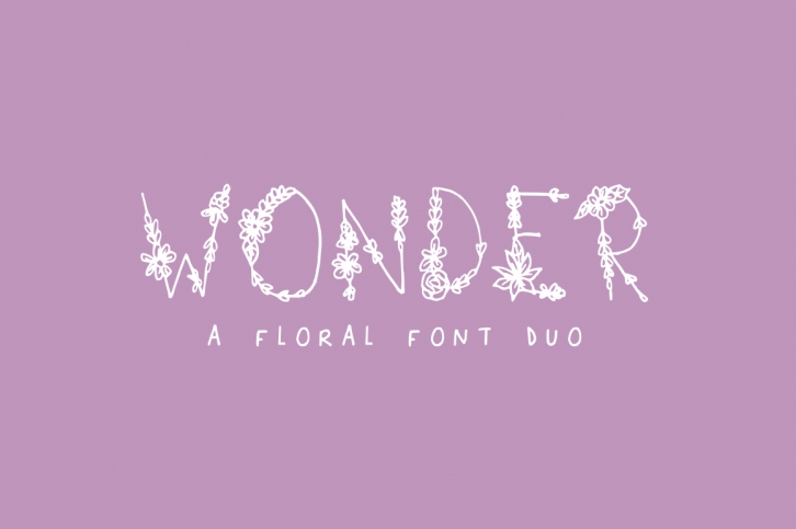Wonder font preview