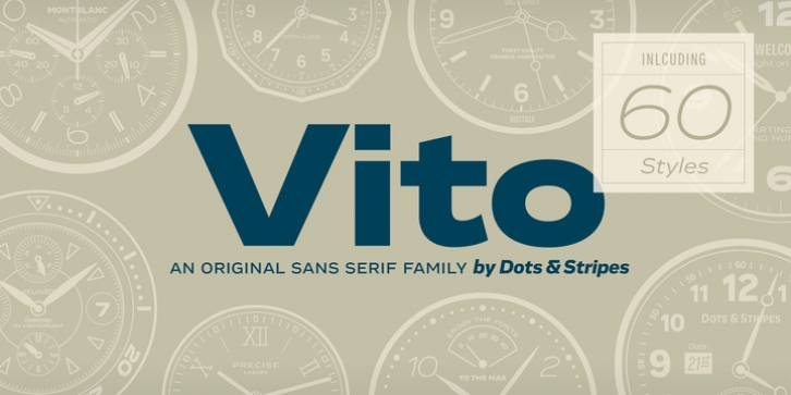 Vito font preview