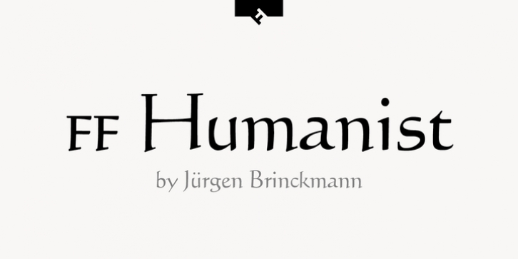FF Humanist font preview