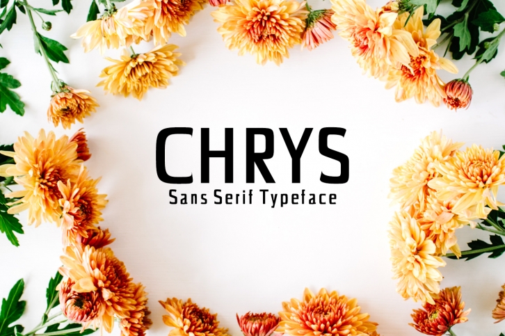 Chrys font preview