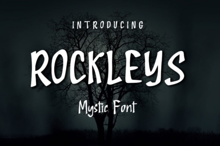 Rockleys font preview