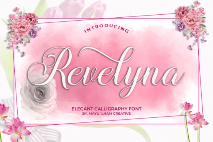 Revelyna font preview