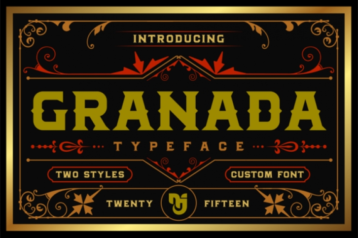 Granada font preview