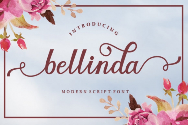 Bellinda font preview