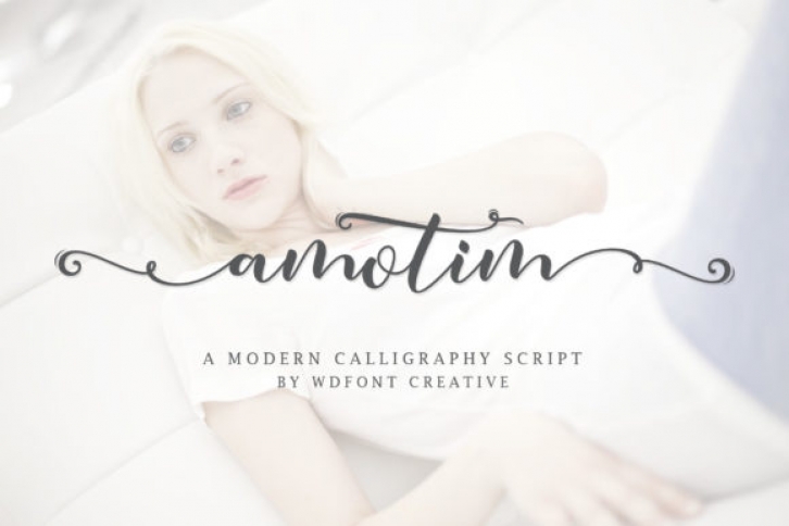 Amotim font preview