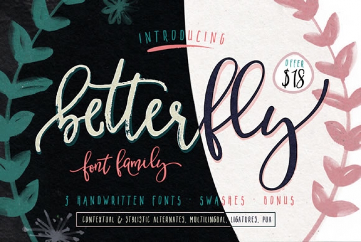 BetterFly font preview