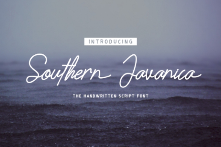Southern Javanica font preview