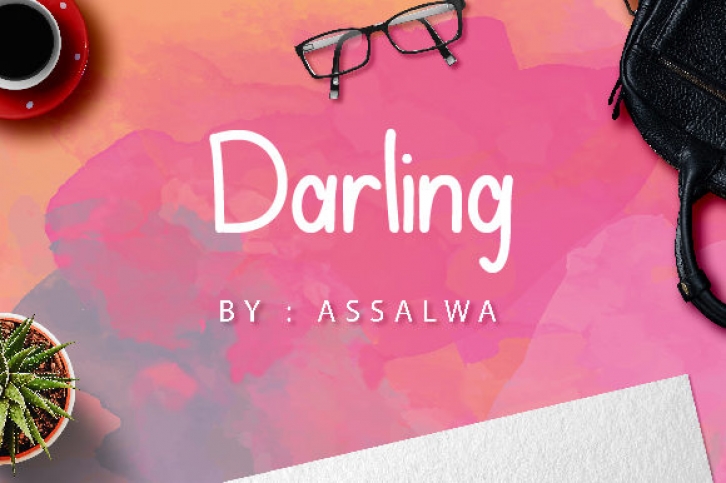 Darling font preview