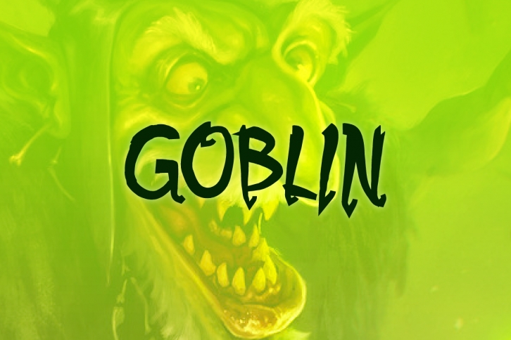 Goblin font preview