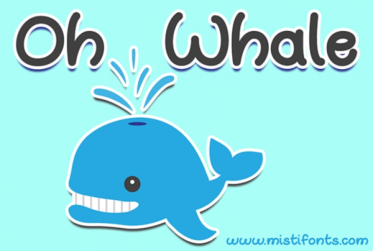Oh Whale font preview